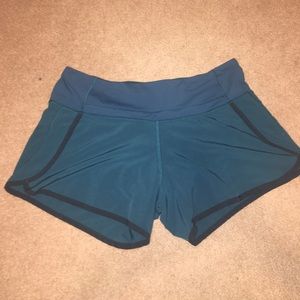Blue Lululemon Shorts